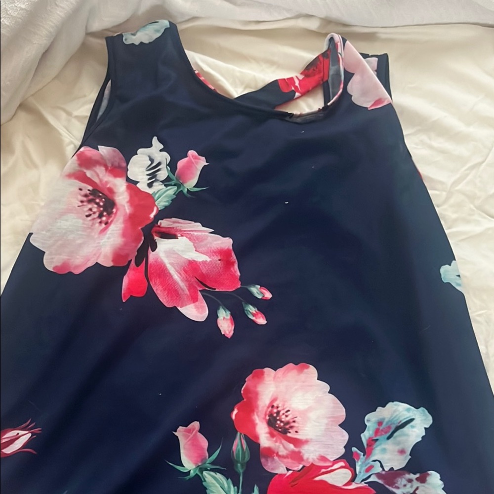 Floral Sleeveless Top